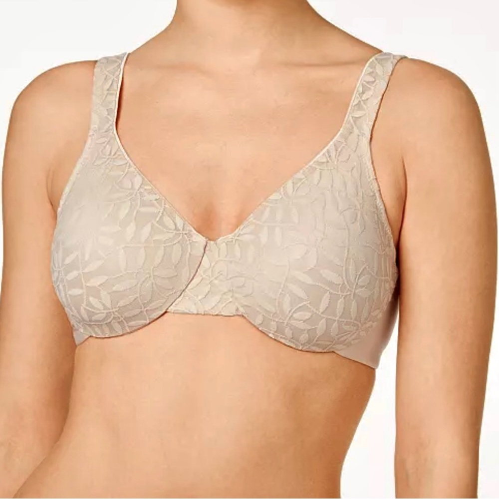 - Olga 36C Sheer Leaves Minimizer Underwire Bra! NEW!